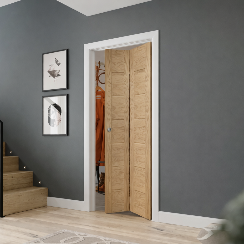 XL Joinery Palermo Bi-Fold Oak Internal Door