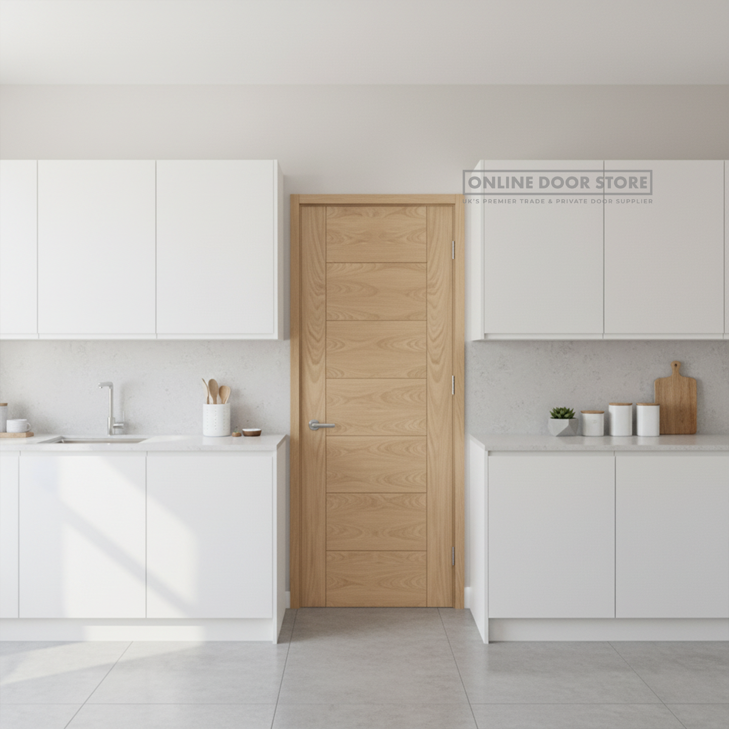 XL Joinery Palermo Oak FD60 Fire Door (60 minutes)