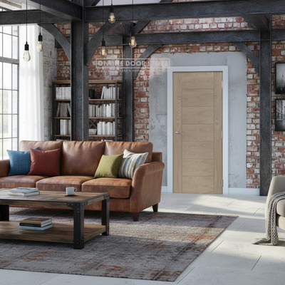 XL Joinery Palermo Statement 100% Solid Oak Internal Door