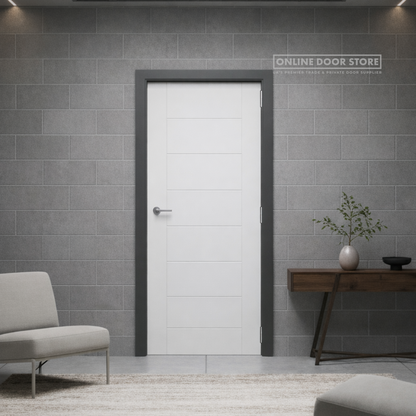 XL Joinery Perugia Pre-Finished Fully Finished White Internal Door