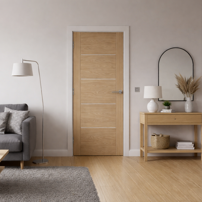 XL Joinery Portici Pre-Finished Oak FD30 Fire Door