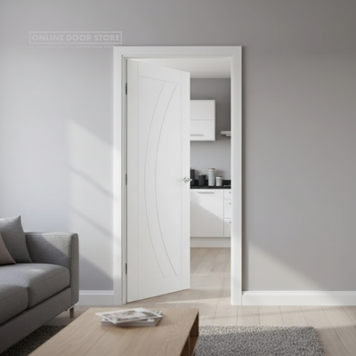 XL Joinery Salerno White Primed Internal Door