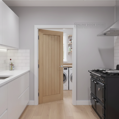 XL Joinery Suffolk Oak FD60 Fire Door (60 minutes)