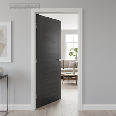 XL Joinery Umber Grey Laminate Palermo Internal FD30 Fire Door