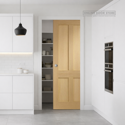 XL Joinery Victorian Shaker 4 Panel Oak Internal Door