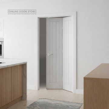 XL Joinery Worcester White Primed Bi-Fold Internal Door